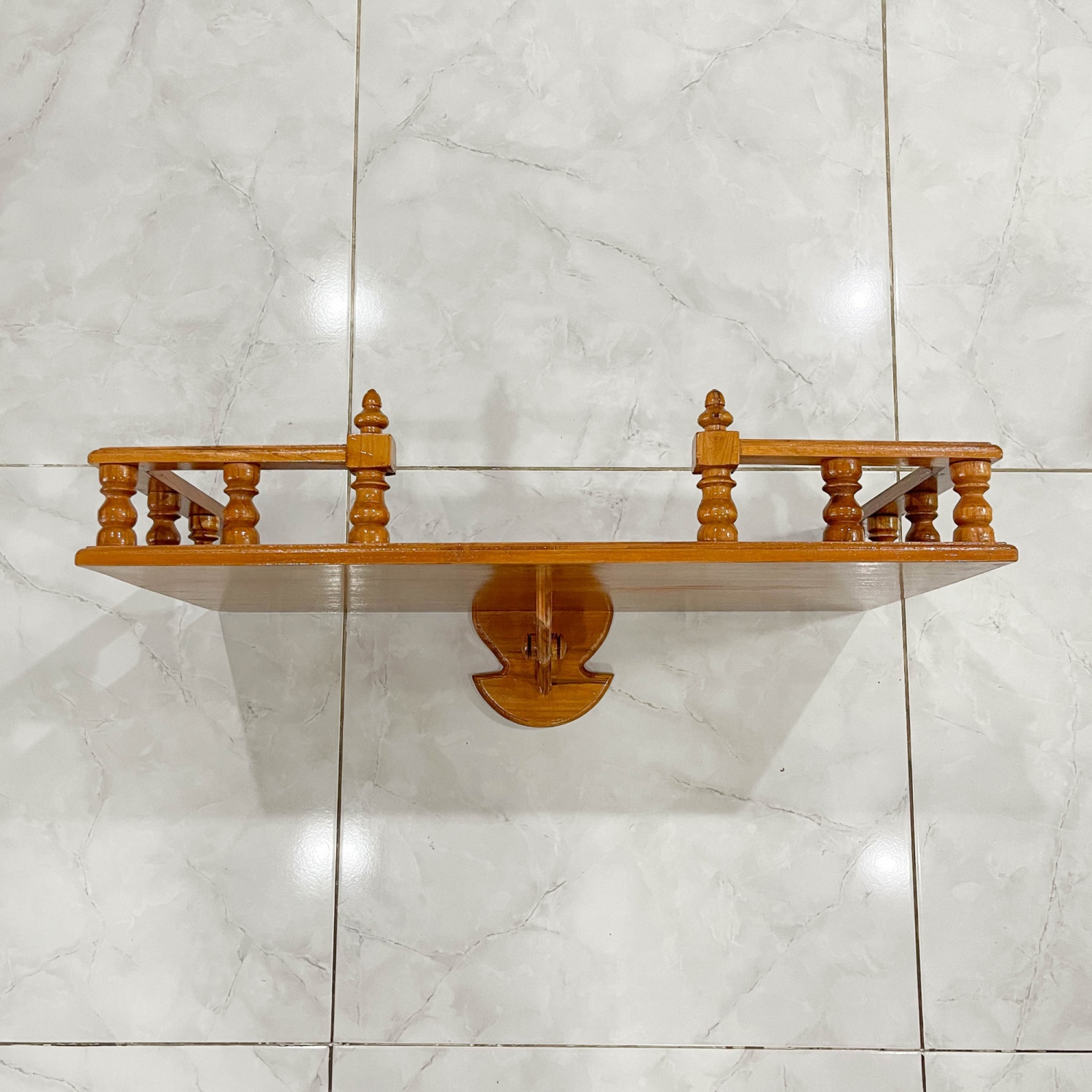 PST หิ้งพระ เหลี่ยม ขนาด 70 ซม. รุ่น Teak-M70