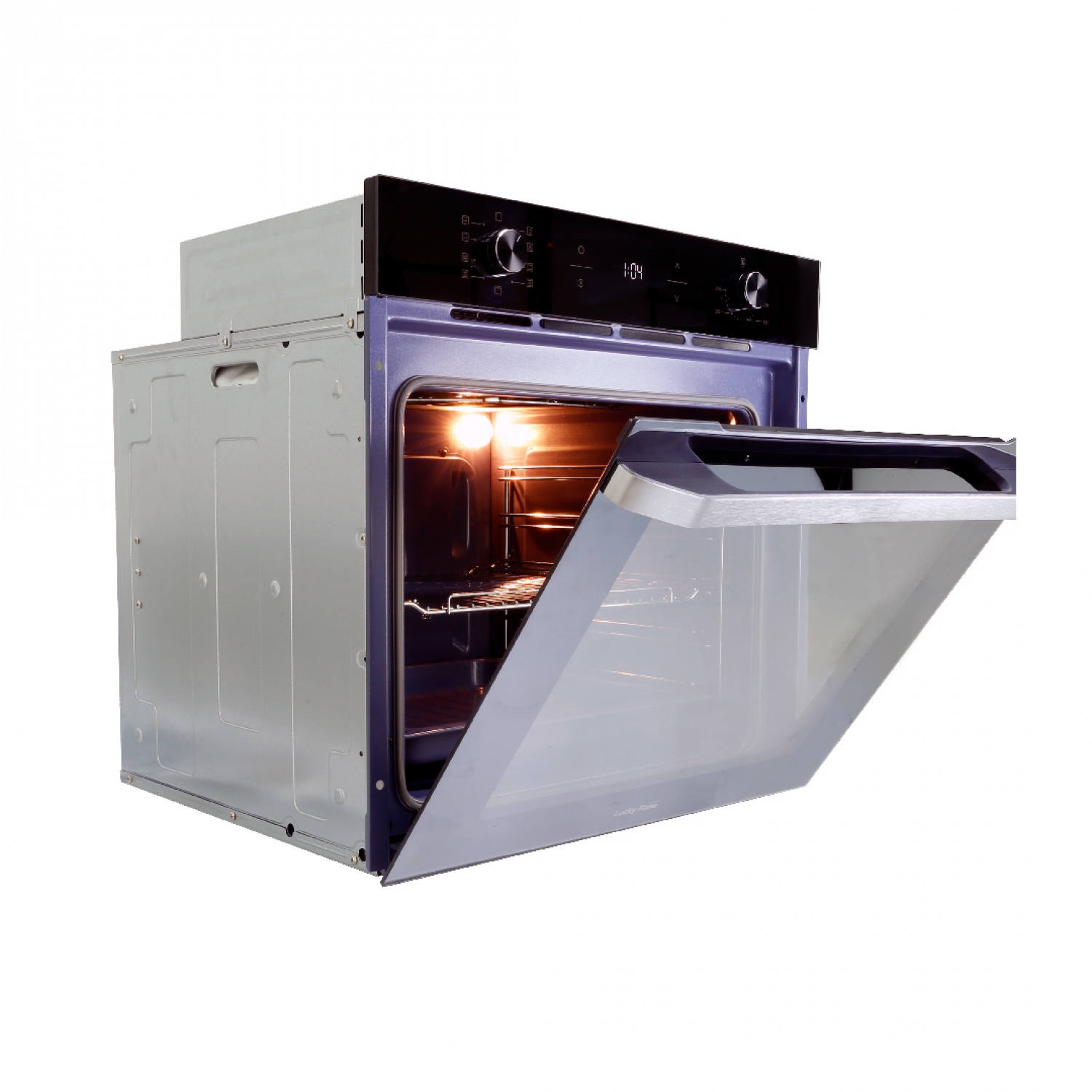 LUCKY FLAME เตาอบไฟฟ้า รุ่น EMV-975M ขนาด 60x60 ซม.สีดำ 