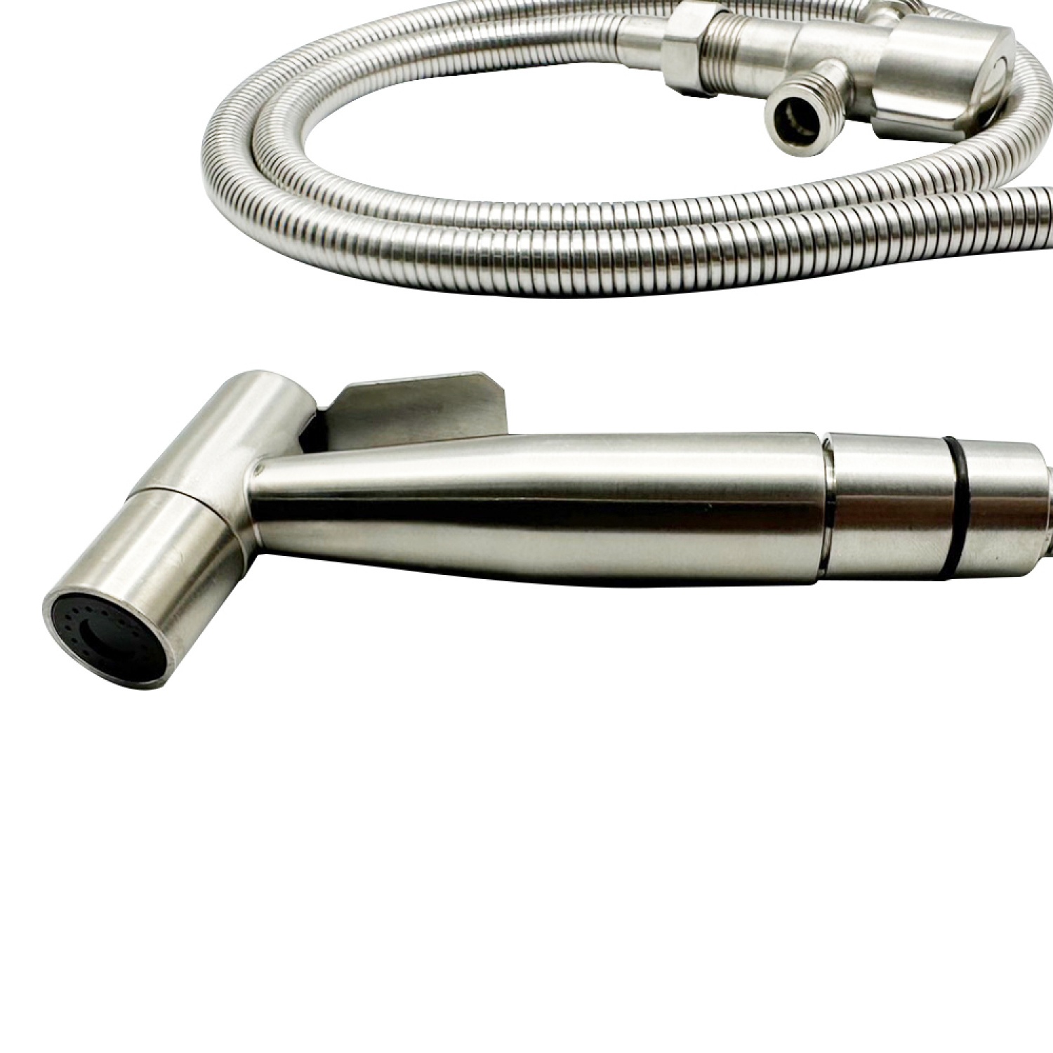 DONMARK ชุด SET สายฉีดชำระสแตนเลส 304 พร้อมสต๊อปวาล์ว 3 ทาง สแตนเลส 304 DM-888P2618