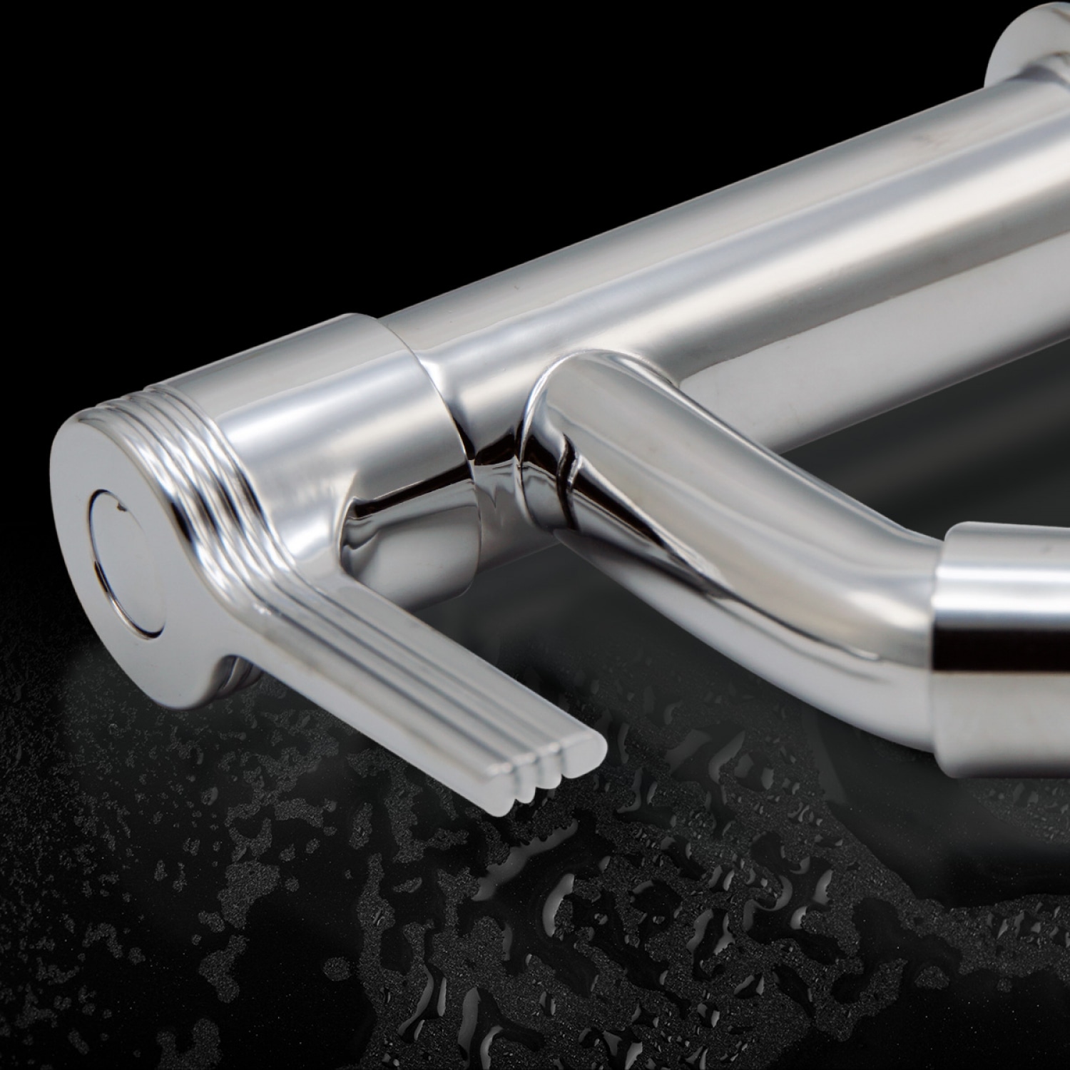 DONMARK ก๊อกอ่างล้างน้าด้ามปัดโครเมี่ยม ระบบเซรามิควาล์ว รุ่น T-1321