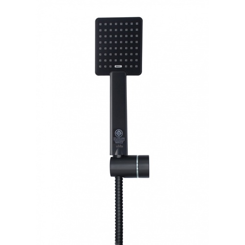 DMG ชุด Rain Shower ครบชุด แบบหัวเหลี่ยม 1 ระดับ  รุ่น SL-L729B   สีดำ