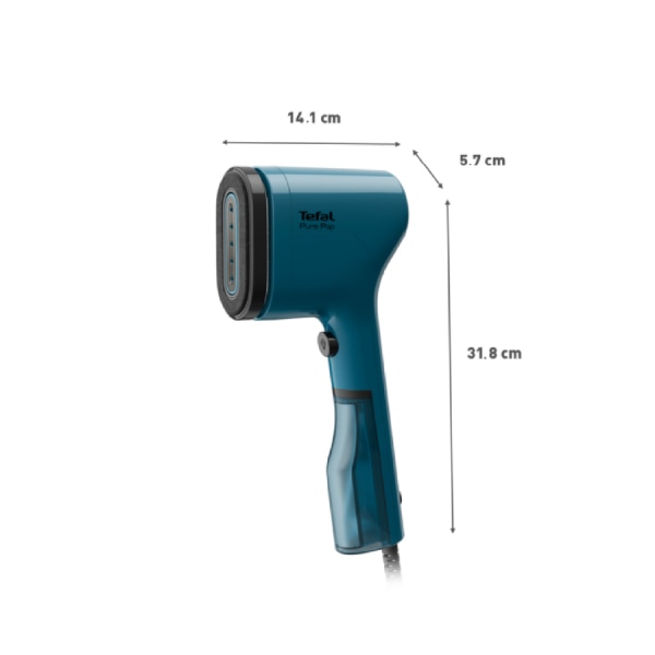TEFAL เครื่องรีดถนอมผ้าแบบพกพา Pure Pop 1300 วัตต์ รุ่น DT2020E1 สี Alpes Blue