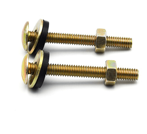 VERNO น๊อตยึดชักโครกแบบเหล็ก   