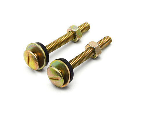 VERNO น๊อตยึดชักโครกแบบเหล็ก   