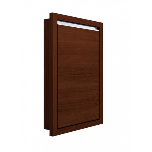 MJ សន្លឹកទ្វារមួយ SAV-S604-WN ពណ៌ Walnut