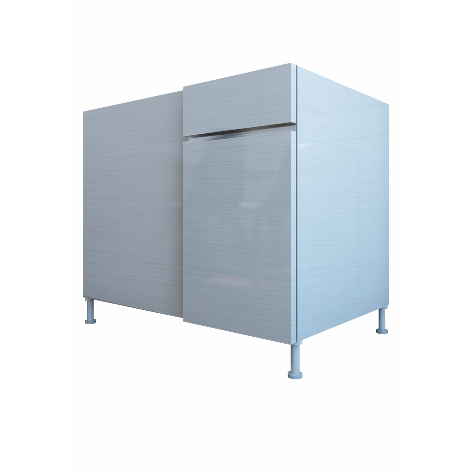 MJ ตู้ตั้งพื้น SAV-WC6036LX-W สีขาว 