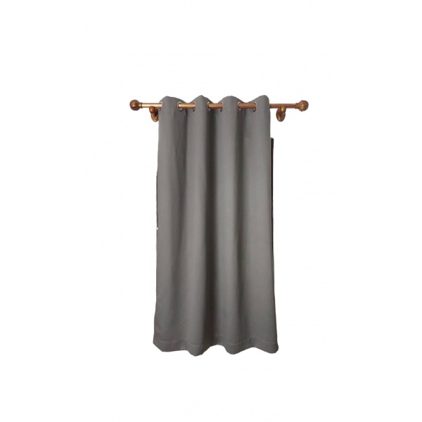 DAVINCIม่านประตู HT170027-2 B 130x220 ซม. สีน้ำตาล