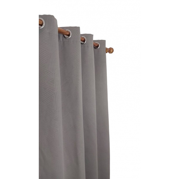 DAVINCIม่านประตู HT170027-2 B 130x220 ซม. สีน้ำตาล