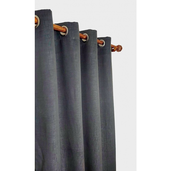 DAVINCI ม่านประตู รุ่น NIKO ขนาด 150 x 250 ซม. สีเทา