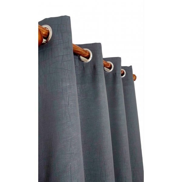 DAVINCI ม่านประตู รุ่น NIKO ขนาด 150 x 250 ซม. สีเทา