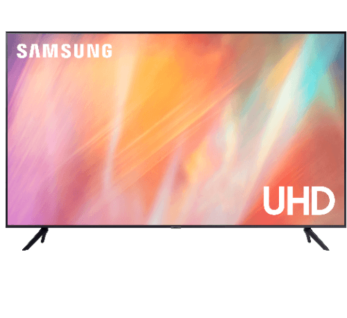 SAMSUNG โทรทัศน์ UHD TV ขนาด 55 นิ้ว UA55AU7700KXXT สีดำ
