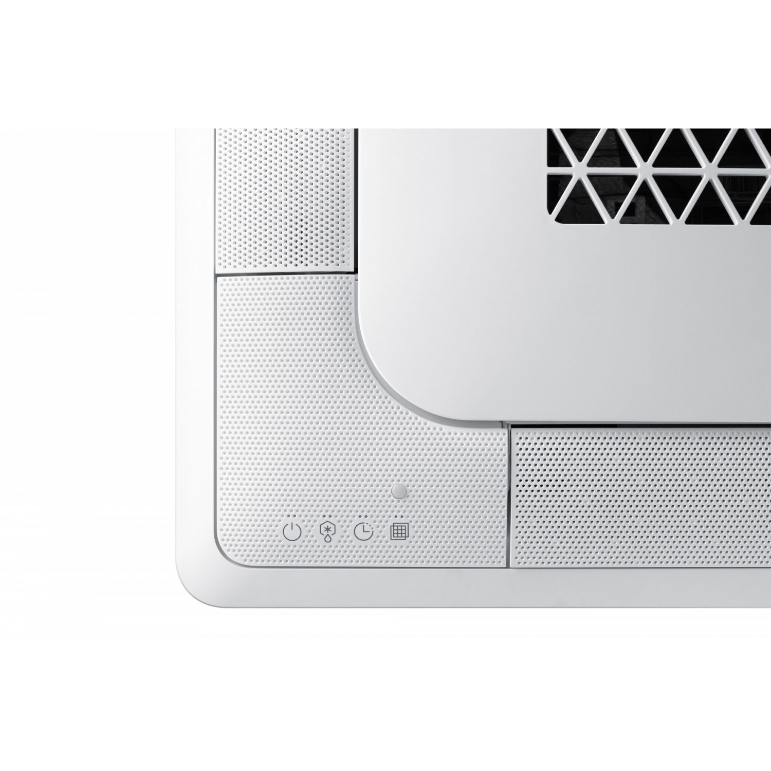 SAMSUNG เครื่องปรับอากาศแบบฝังฝ้า 4 ทิศทาง Inverter ขนาด 24000 BTU รุ่น AC071TN4DKC/TS สีขาว