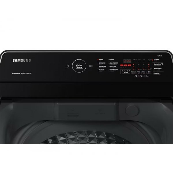 SAMSUNG เครื่องซักผ้าฝาบน ขนาด 15 กก. รุ่น WA15CG5441BYST สี Lavender Gray