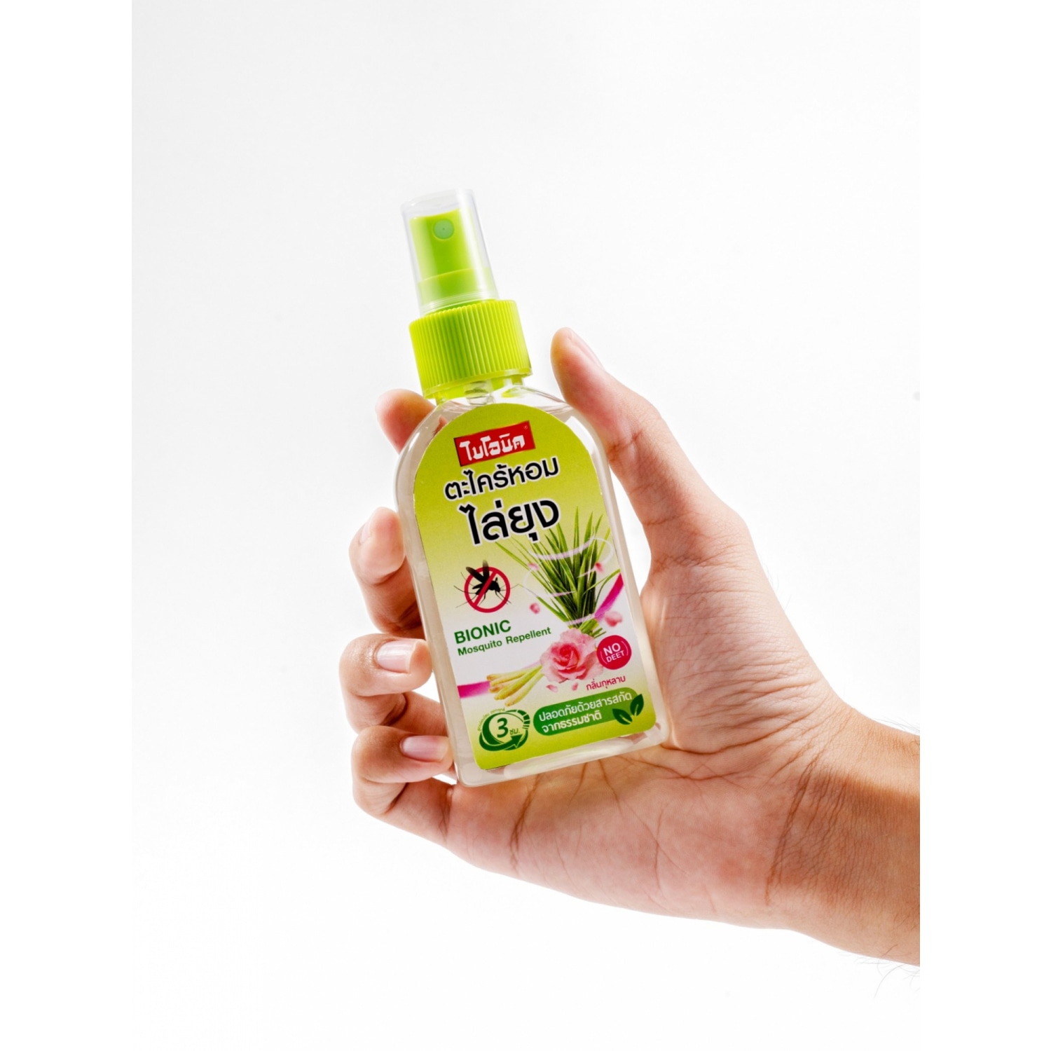 BIONIC สเปรย์กันยุง กลิ่นตะไคร้หอมไล่ยุง ขนาด 90 มล.