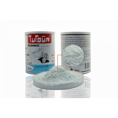 BIONIC ไบโอนิคจุลินทรีย์กำจัดกลิ่นเหม็น ป้องกันส้วมเต็ม ขนาด 1000 กรัม