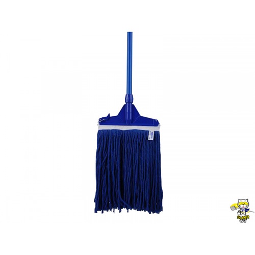 SUPERCAT ม็อบหนีบ หัวคลิปล็อค ขนาด 10 นิ้ว 200 กรัม สีกรม