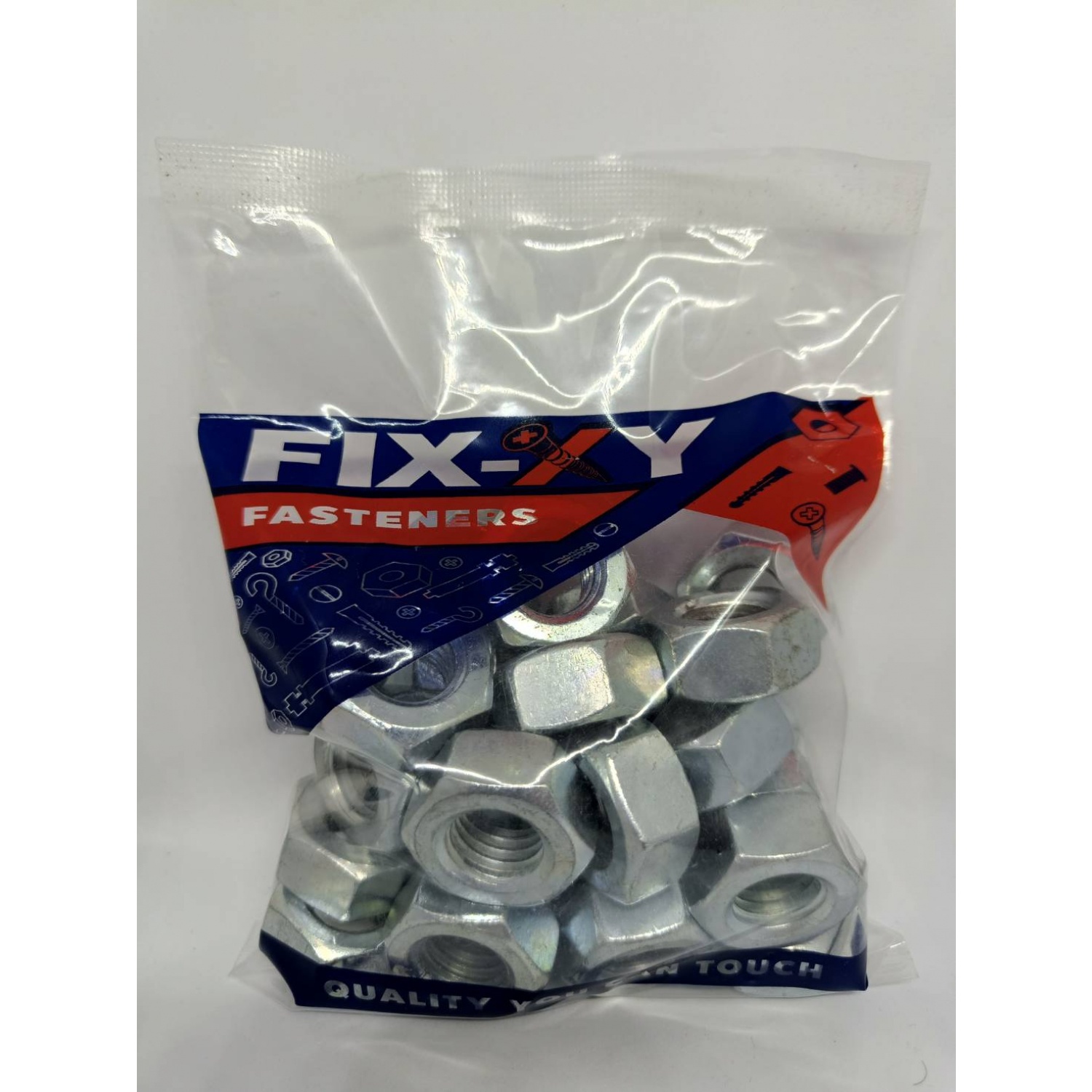 FIX-XY น็อตตัวเมีย 5/8 (1 KG/ถุง)