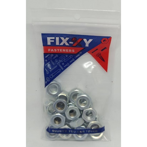 FIX-XY น็อตตัวเมีย 5/16 (20 ชิ้น/ถุง)