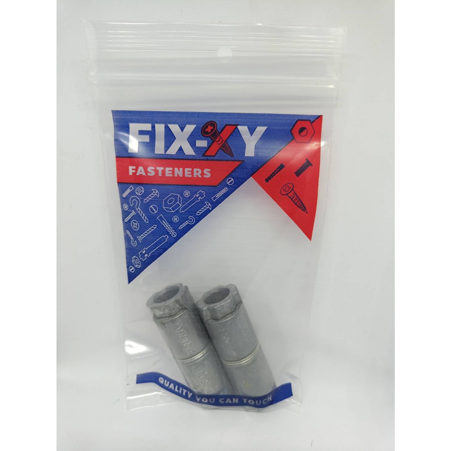 FIX-XY พุกตะกั่ว ขนาด 1/4 นิ้ว (แพ็ค 4 ตัว)