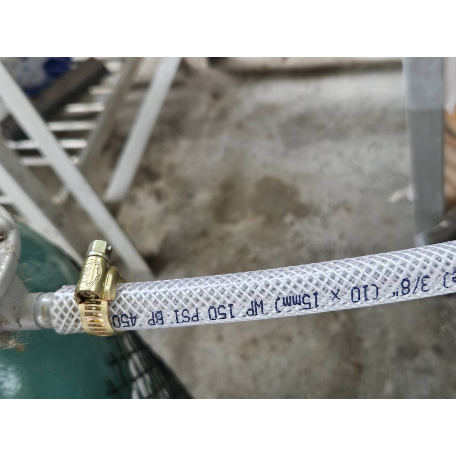 FIX-XY เข็มขัดรัดสายแก๊ส3/8-1/2 (แพ็ค2) สีทองเหือง