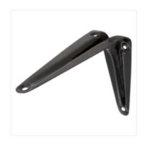 ฉากรับชั้นเหล็ก 12” รุ่น AWM-ZJ12Z ขนาด 30*23*2ซม. สีีน้ำตาล TORSTEN