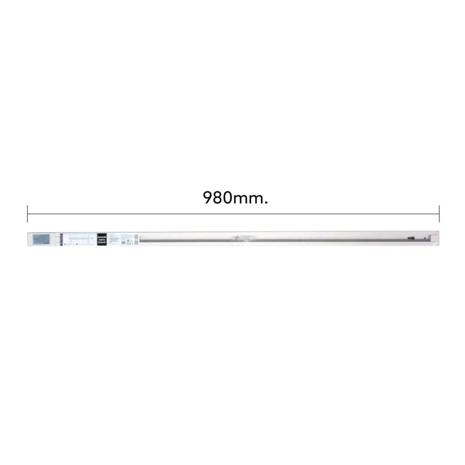 LAMPTAN  รางแทรคไลท์ ยาว 1 เมตร  รุ่น CROP สีขาว 