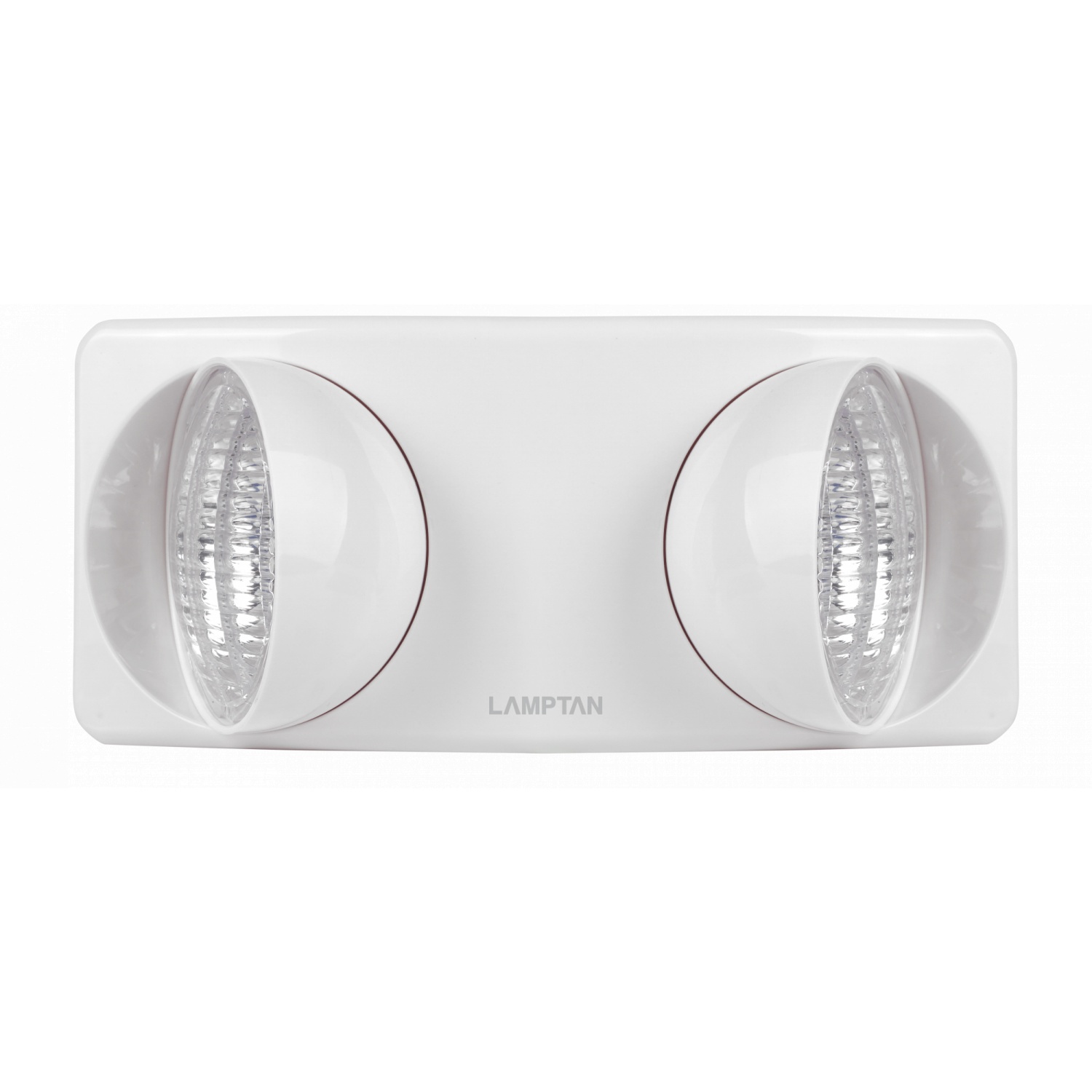 LAMPTAN โคมไฟฉุกเฉิน LED 5W รุ่นทวินลักส์ แสงเดย์ไลท์