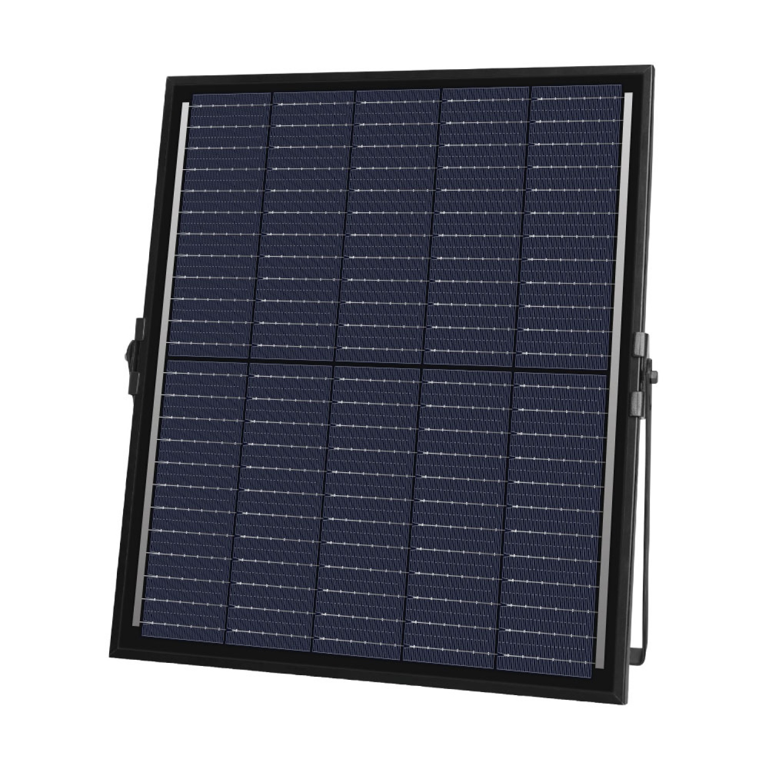 LAMPTAN โคมไฟฟลัดไลท์โซลาร์เซลล์ LED 400W รุ่นไรโน + รีโมท IP65 แสงเดย์ไลท์