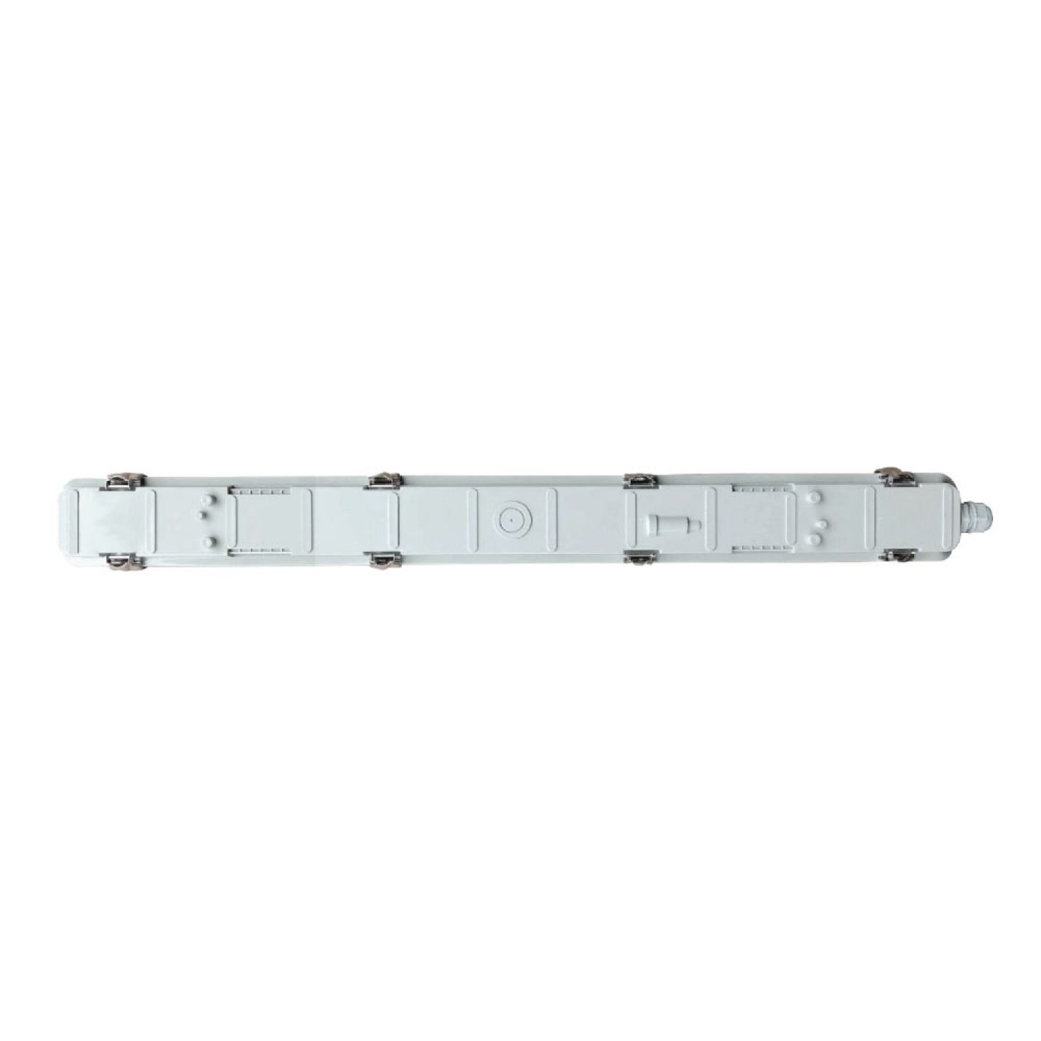 LAMPTAN โคมกันน้ำกันฝุ่นพร้อมหลอด LED T8 1X10W แสงเดย์ไลท์ รุ่นลิ้นการ์ด