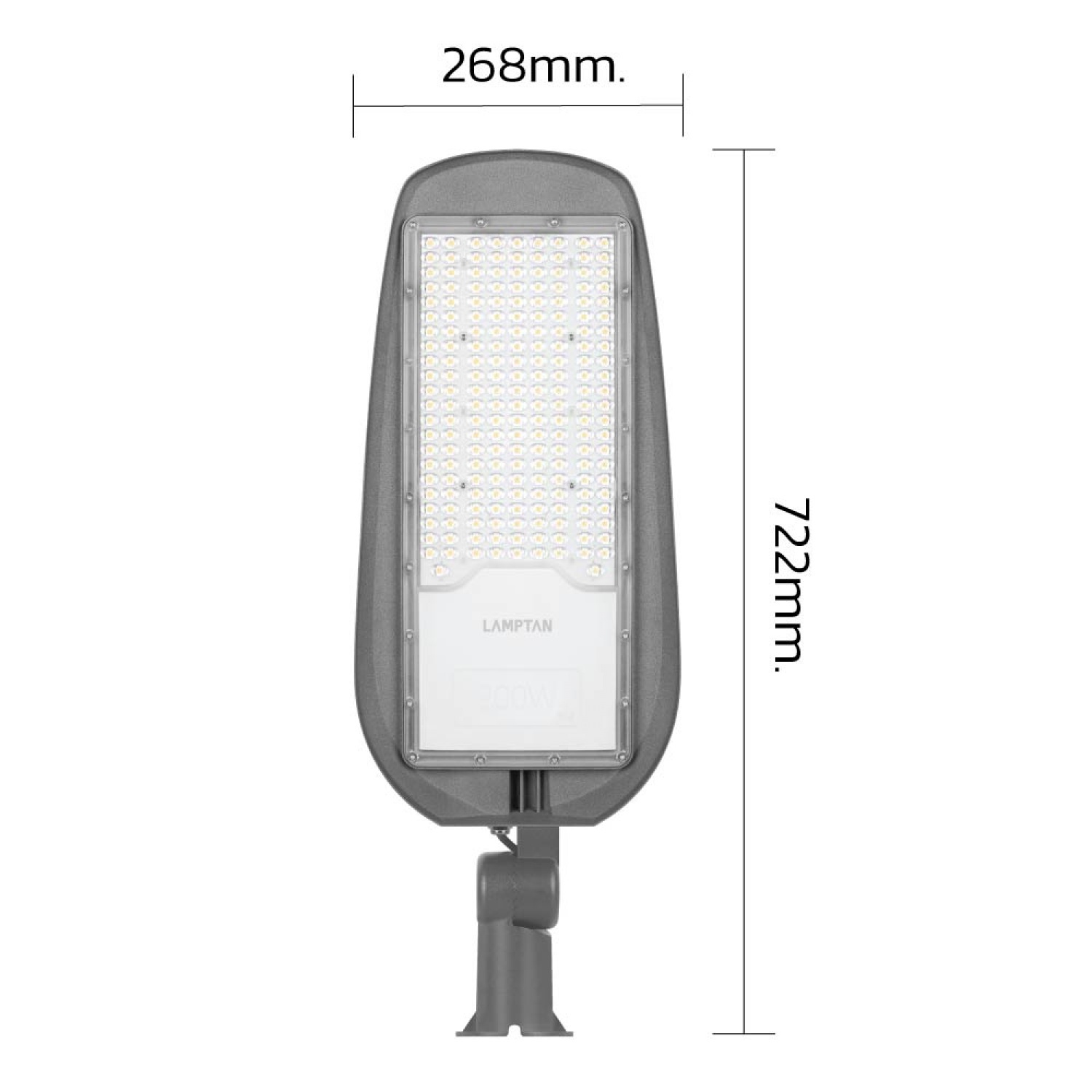 LAMPTAN โคมไฟถนน LED รุ่นลีดเดอร์ 200W แสงเดย์ไลท์
