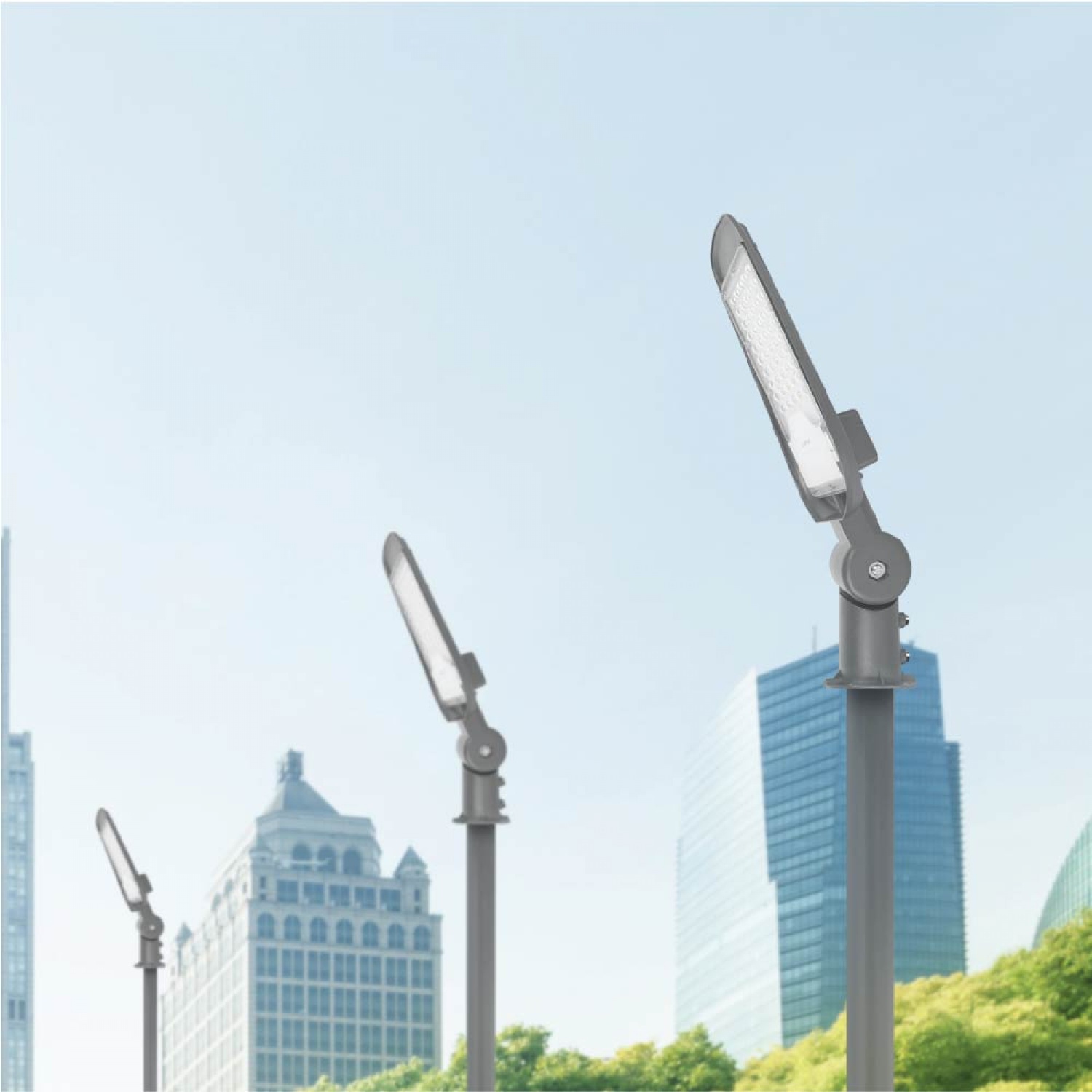 LAMPTAN โคมไฟถนน LED รุ่นลีดเดอร์ 200W แสงเดย์ไลท์