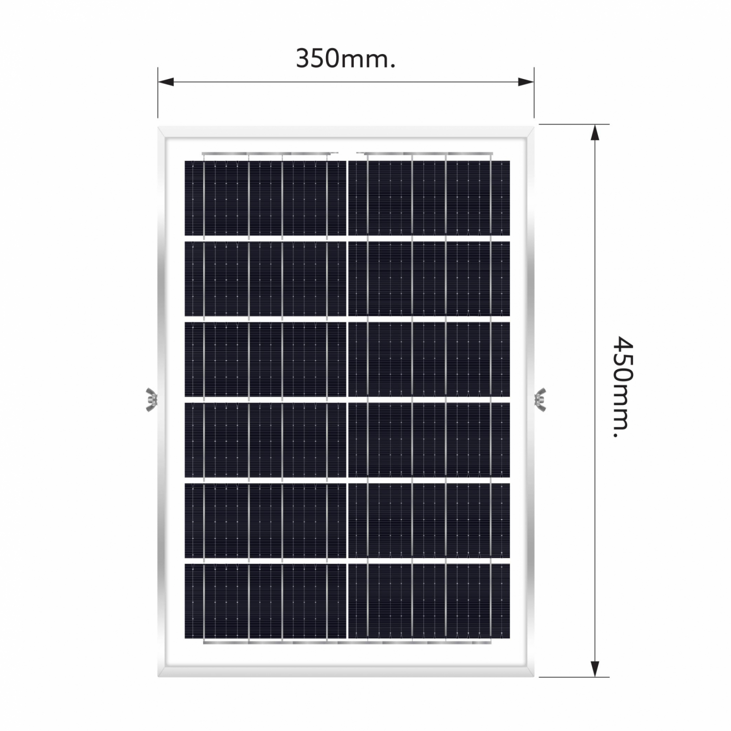 LAMPTAN โคมไฟฟลัดไลท์โซลาร์ LED 600W รุ่นอาร์ค แสงเดย์ไลท์