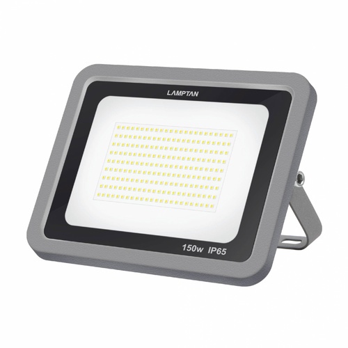 LAMPTAN โคมไฟฟลัดไลท์ LED 150W แสงเดย์ไลท์ รุ่นแท้งค์ IP65