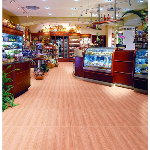 Marbella กระเบื้องเซรามิคปูพื้น 16x16 นิ้ว รุ่น ราชาวูด DJ004 Satin (12P)