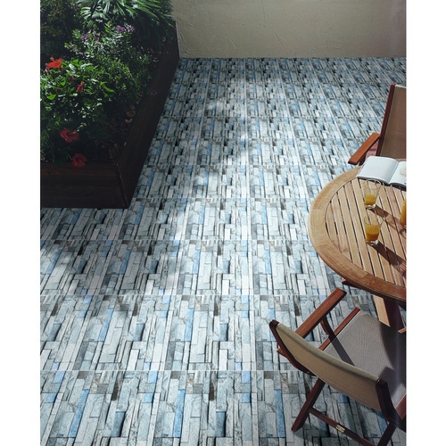 Marbella กระเบื้องเซรามิคปูพื้น 16x16 นิ้ว ฟริ้งสโตน DJ007 Matt (12P)