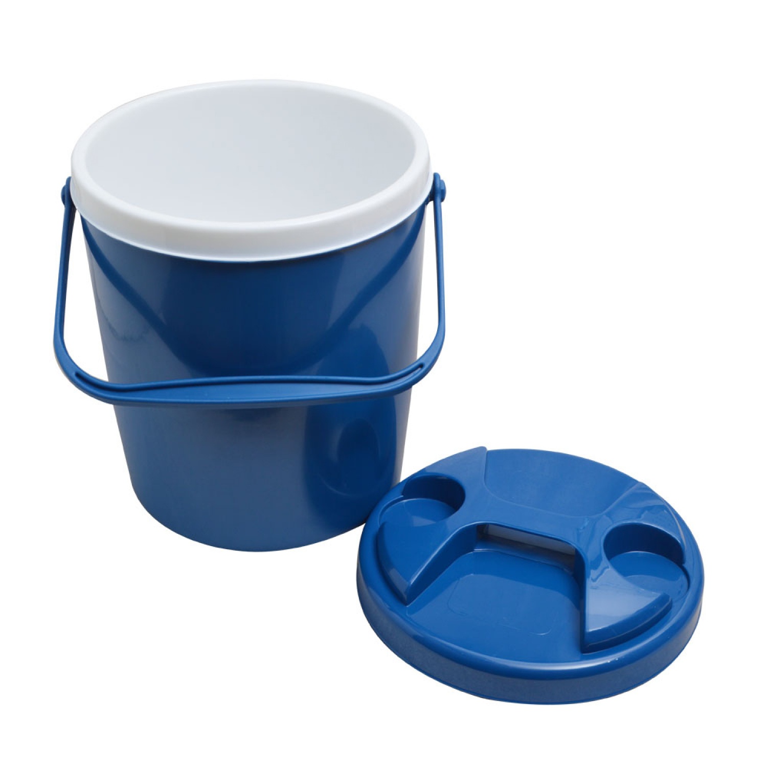 RUENGWA กระติกน้ำ ขนาด 12 ลิตร พร้อมที่วางแก้ว สีน้ำเงิน