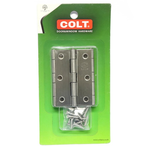 ត្រចៀកទ្វារដែកអ៊ីណុក COLT #31-3x2(3/កញ្ចប់)