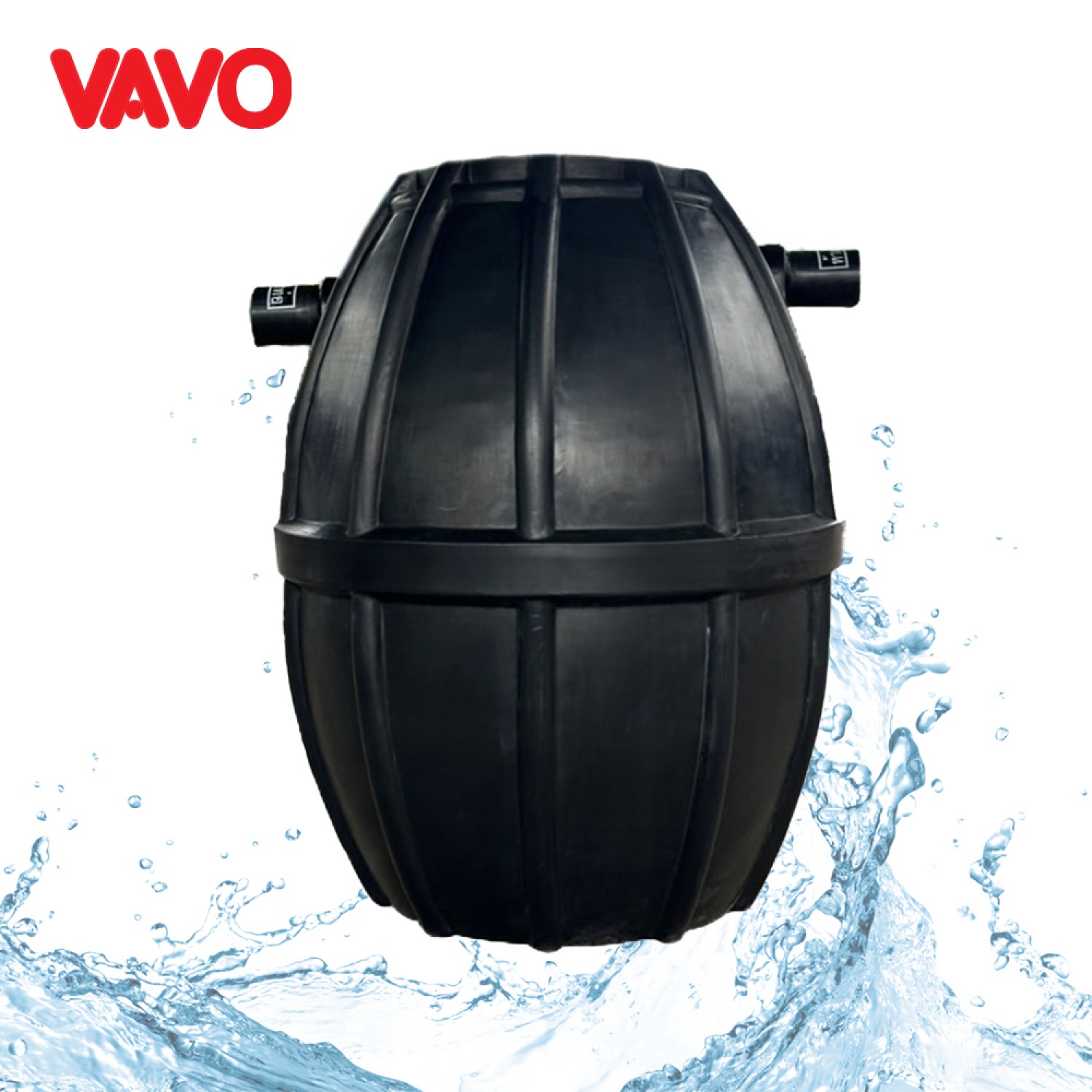 VAVO ถังบำบัดน้ำเสีย 600L รุ่น KING ทรงสูง 