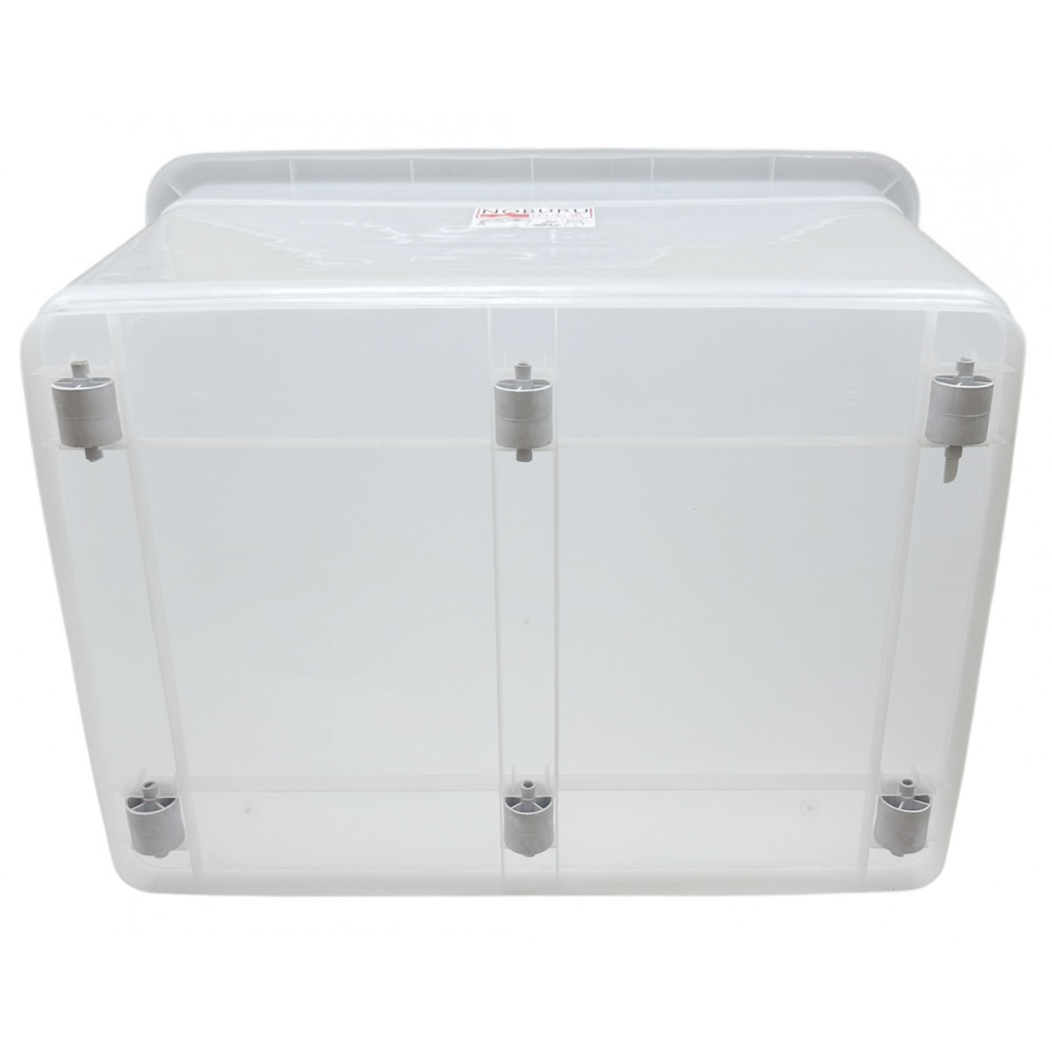 NOBURU กล่องเก็บของ 160L มีล้อ ขนาด 59x79x76 cm. รุ่น FG/G BOX#160 สีใส
