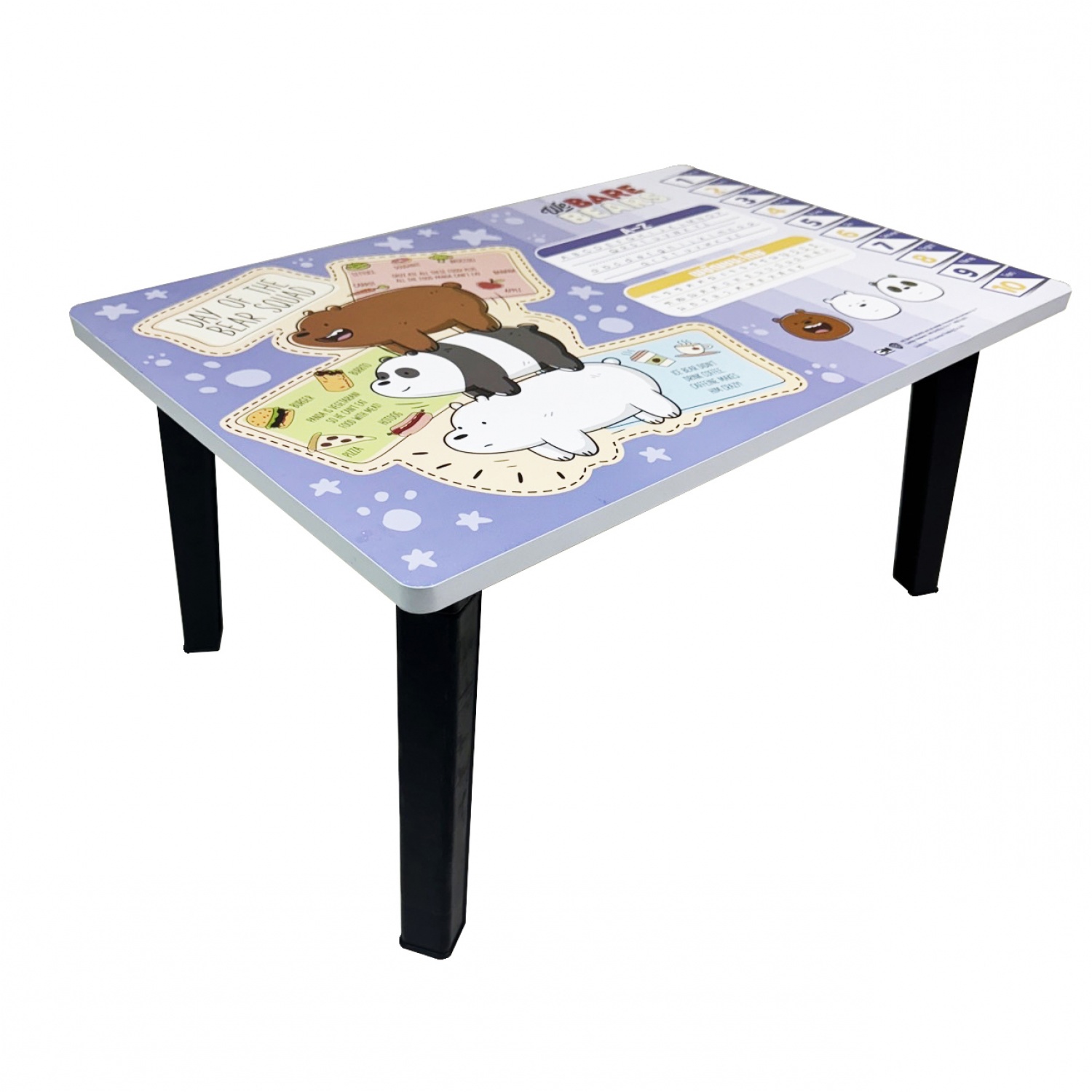 โต๊ะญี่ปุ่น 40x60 ซม. WBB V.2สีม่วง