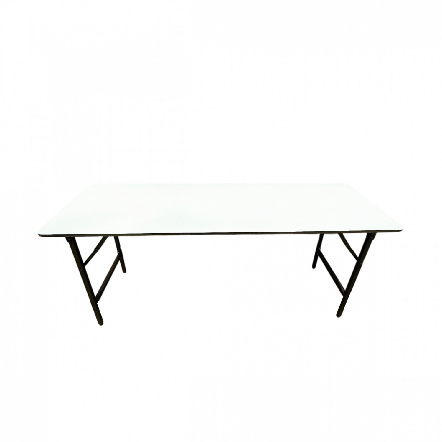 DELICATO โต๊ะเอนกประสงค์หน้าขาว (เมลามีน)  ขนาด 180x75x75 ซม.สีขาว