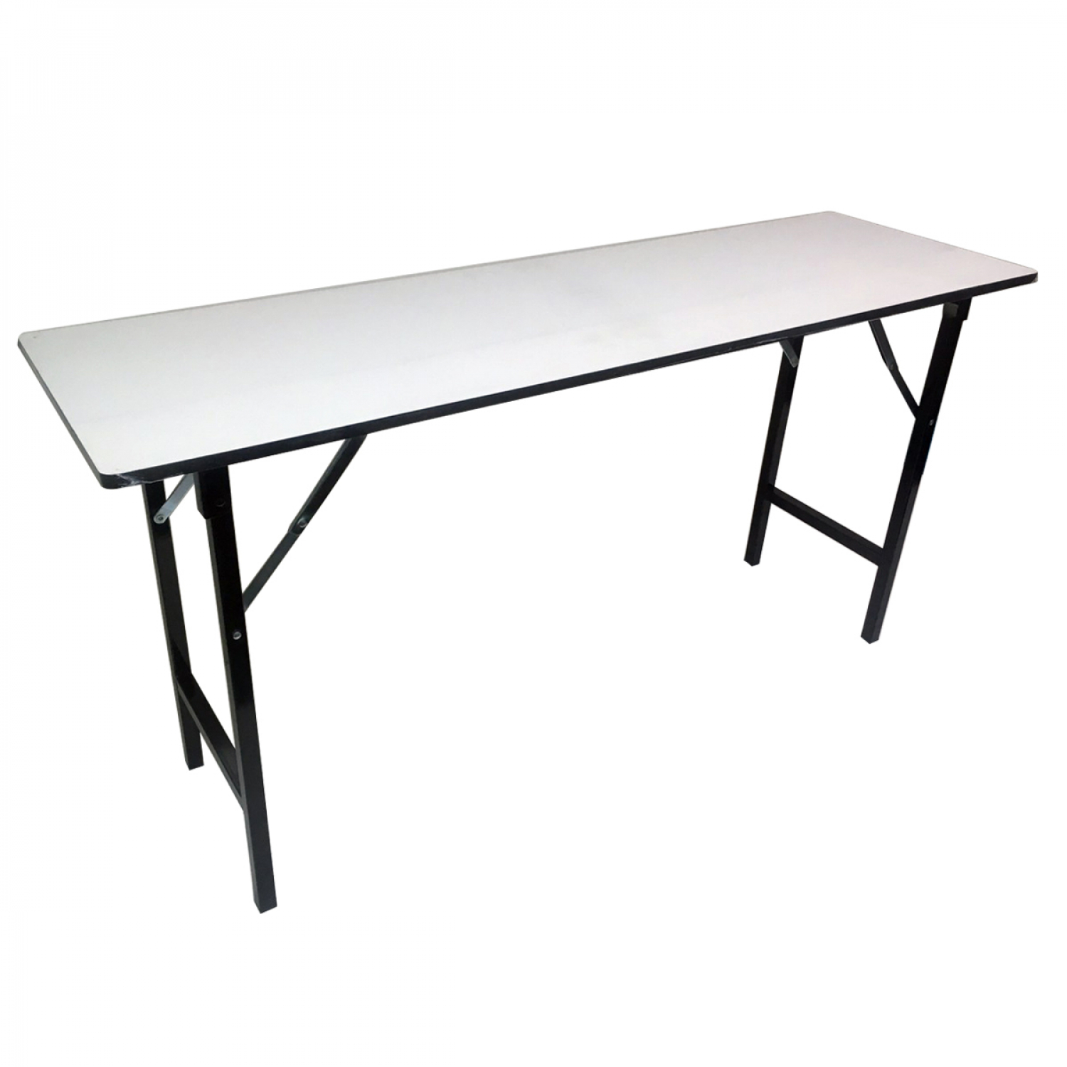 DELICATO โต๊ะเอนกประสงค์หน้าขาว (เมลามีน)  ขนาด 180x75x75 ซม.สีขาว