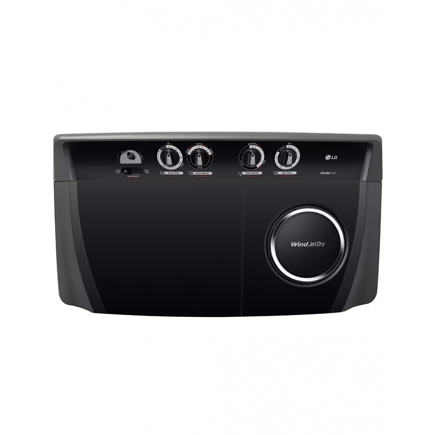 LG เครื่องซักผ้า 2 ถัง ขนาด 17 กก. รุ่น TT17NAPG.DBMPETH สีดำ