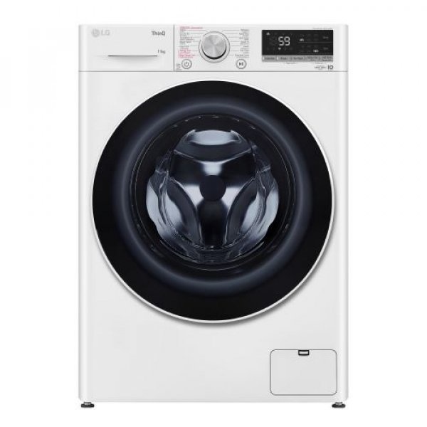 LG เครื่องซักผ้าฝาหน้า ขนาด 11 กก.  รุ่น FV1411S4W1.ABWPETH  สีขาว