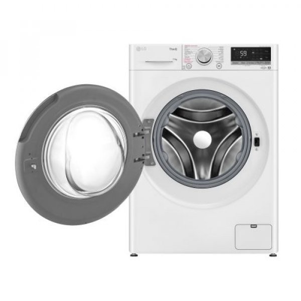 LG เครื่องซักผ้าฝาหน้า ขนาด 11 กก.  รุ่น FV1411S4W1.ABWPETH  สีขาว