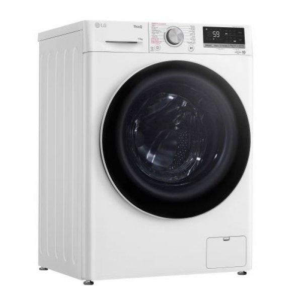 LG เครื่องซักผ้าฝาหน้า ขนาด 11 กก.  รุ่น FV1411S4W1.ABWPETH  สีขาว