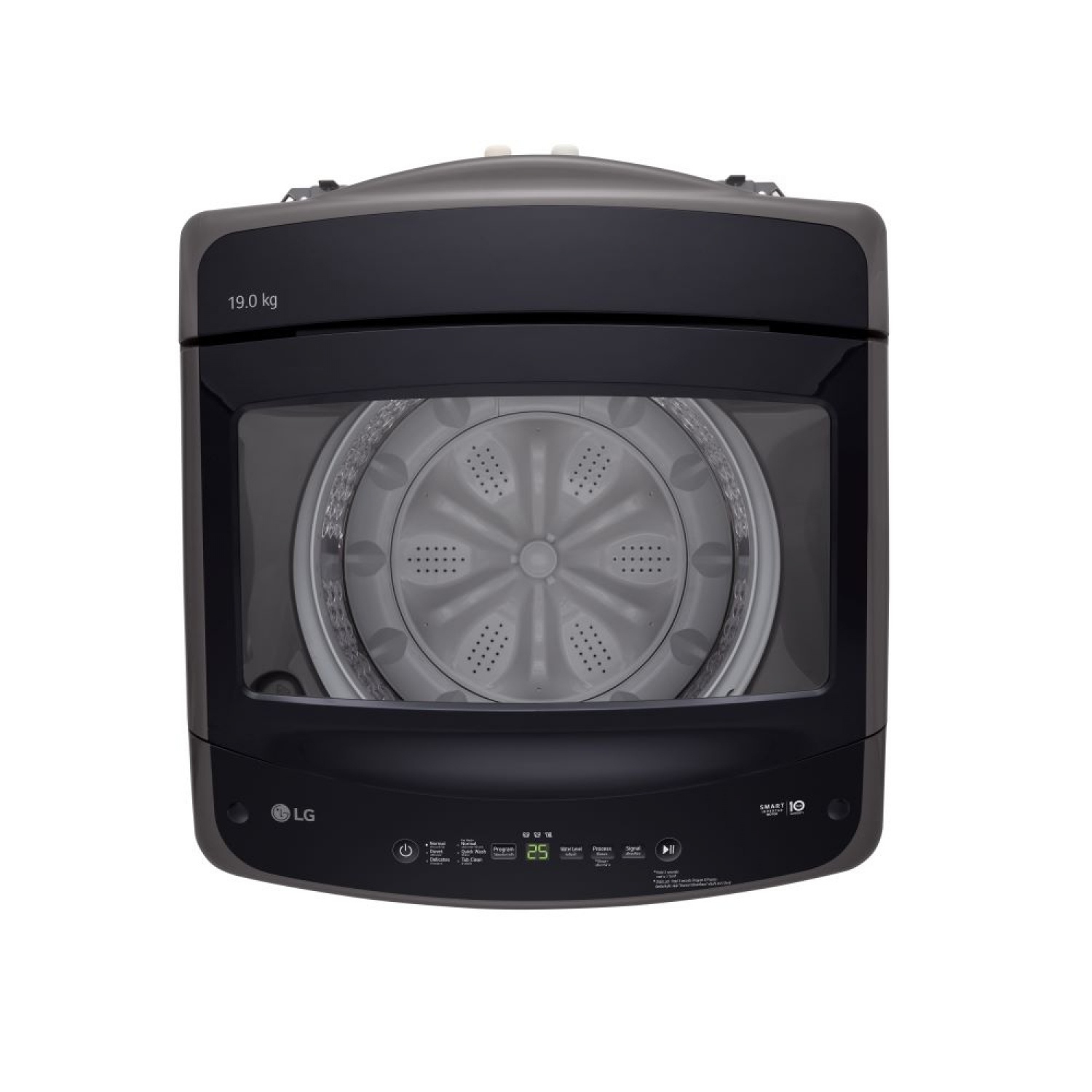 LG เครื่องซักผ้าฝาบน ขนาด 19 Kg.รุ่น T2519VBTB สีดำ