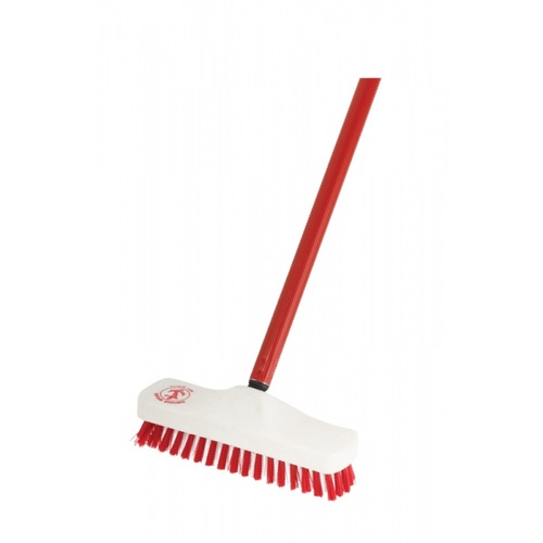 ANCHOR แปรงขัดพื้นหัวพลาสติกด้ามเหล็กใหญ่ ขนาด 8x120x8ซม. รุ่น 101101