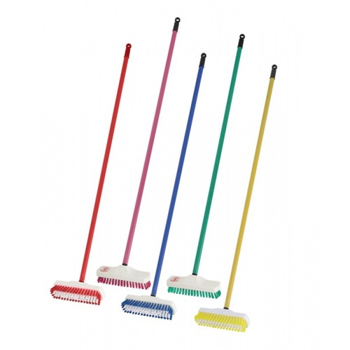 ANCHOR แปรงขัดพื้นหัวพลาสติกด้ามเหล็กใหญ่ ขนาด 8x120x8ซม. รุ่น 101101