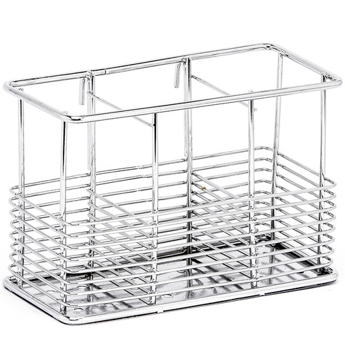 IRIS ที่ใส่ช้อน-ส้อมแบบแขวนสเตนเลส รุ่น IR-58105 สีสเตนเลสเงา